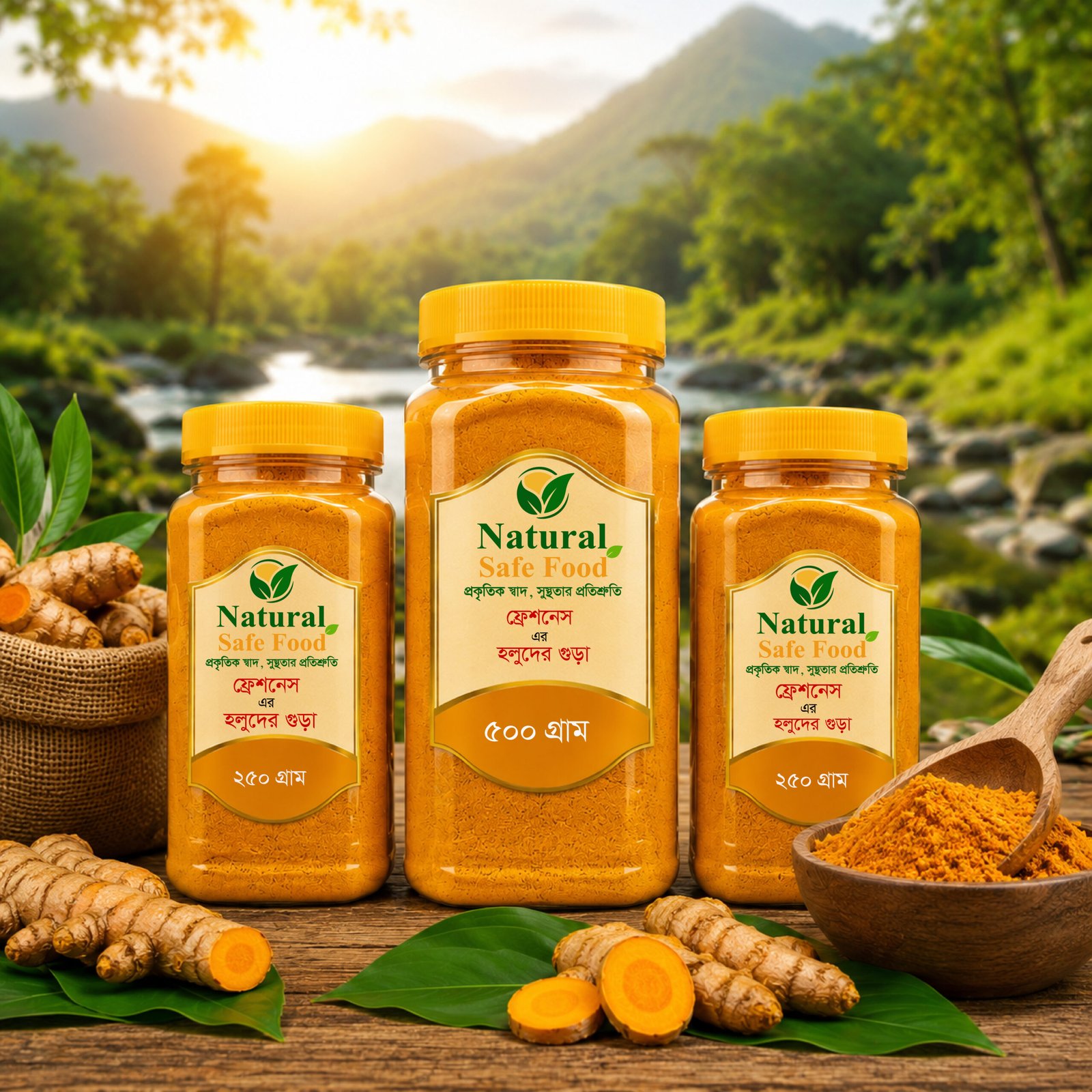 turmeric powder - হলুদ গুড়া